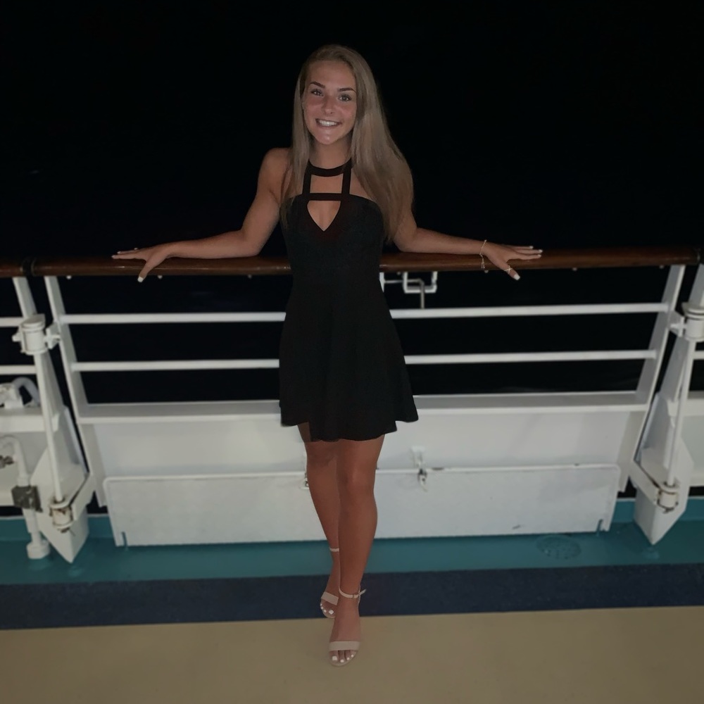 Lulus Black Lace Dress